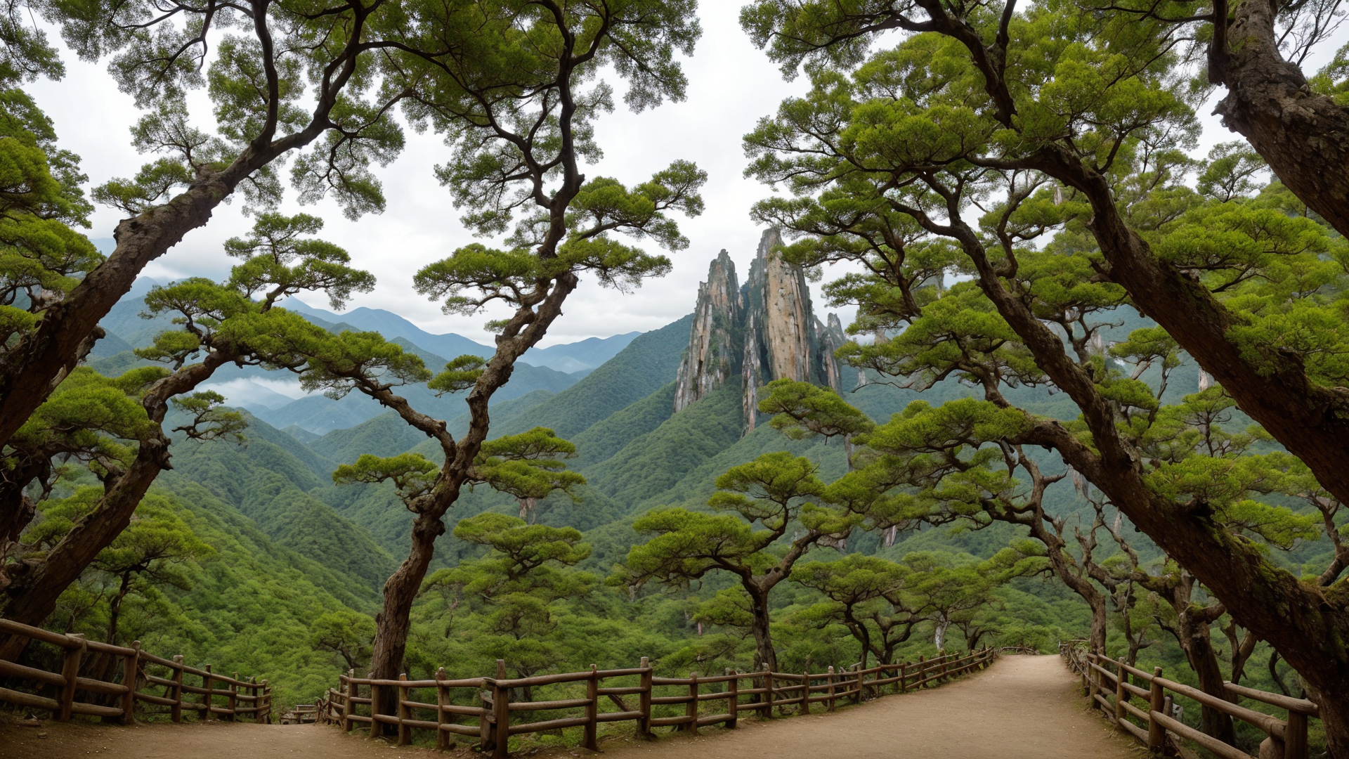 黄山名胜风景桌面壁纸图片