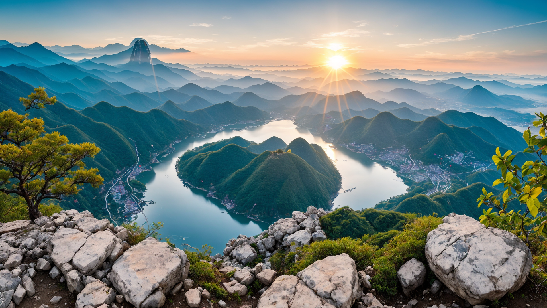 令人陶醉的桂林漓江高清美景桌面壁纸图片