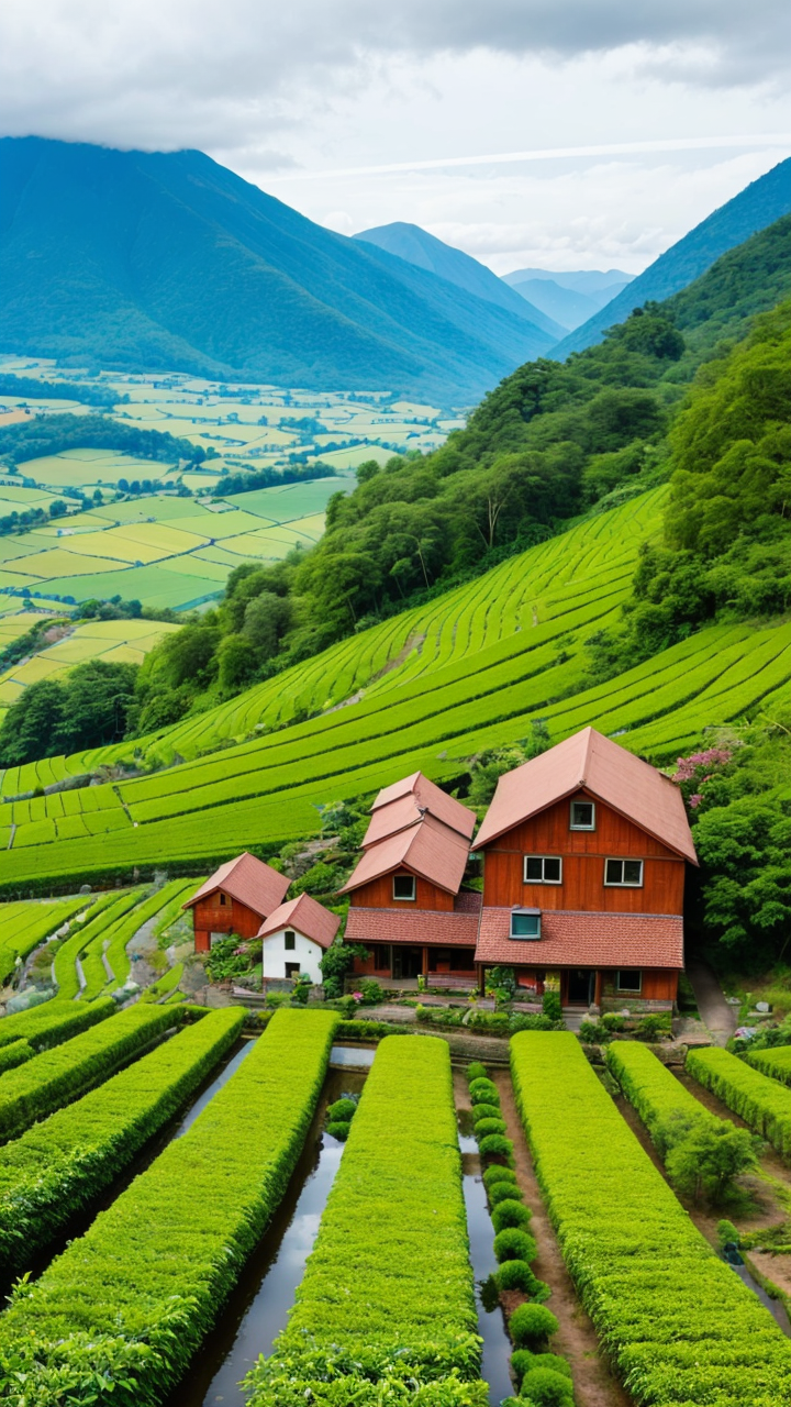 农村风景壁纸高清
