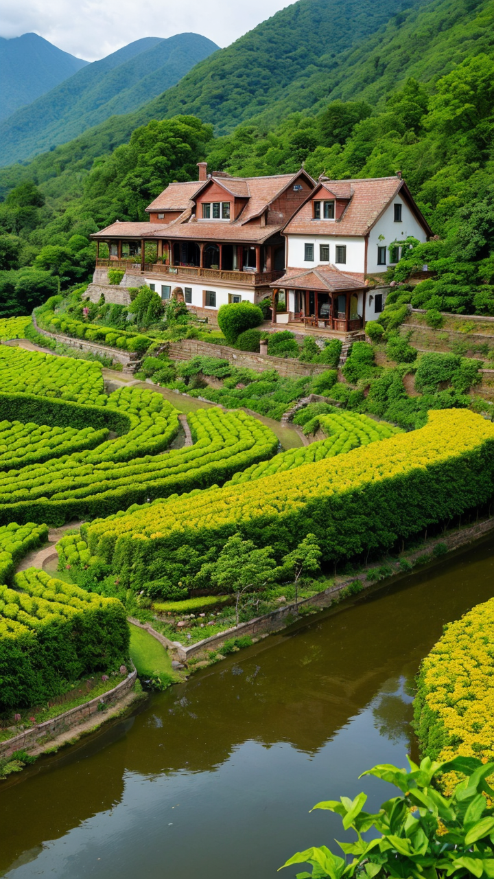 农村风景壁纸高清