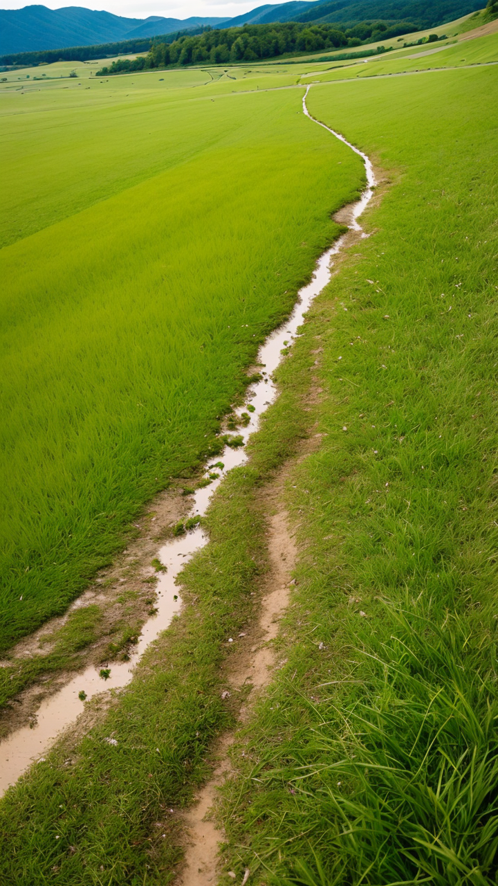 唯美自然风景草原旅游高清图片