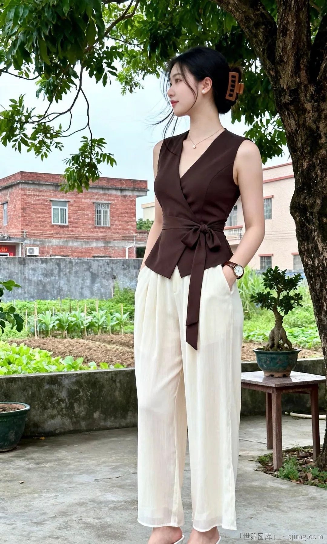 民间美女