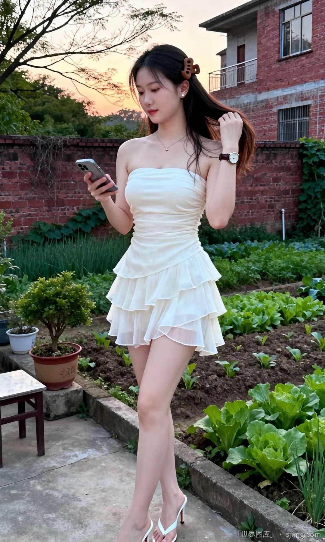 民间美女