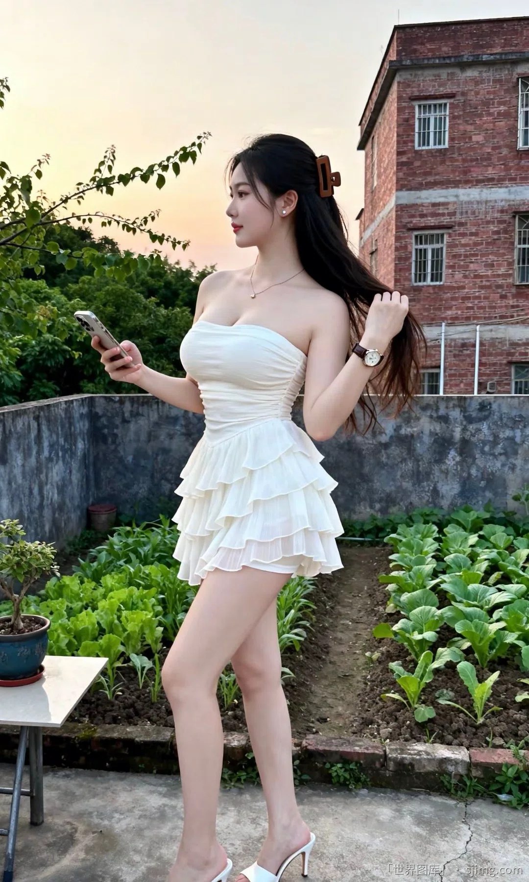 民间美女