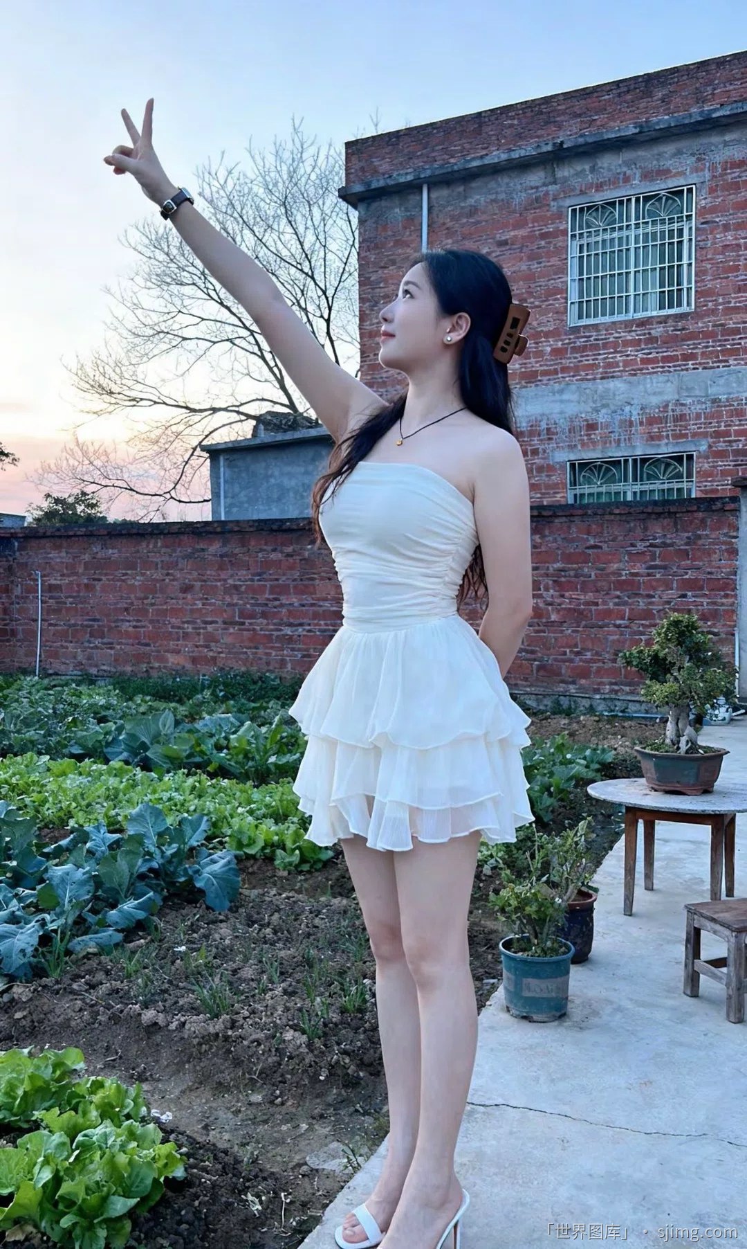 民间美女