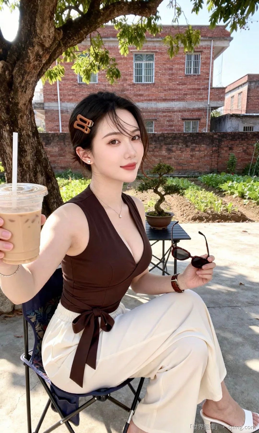 民间美女
