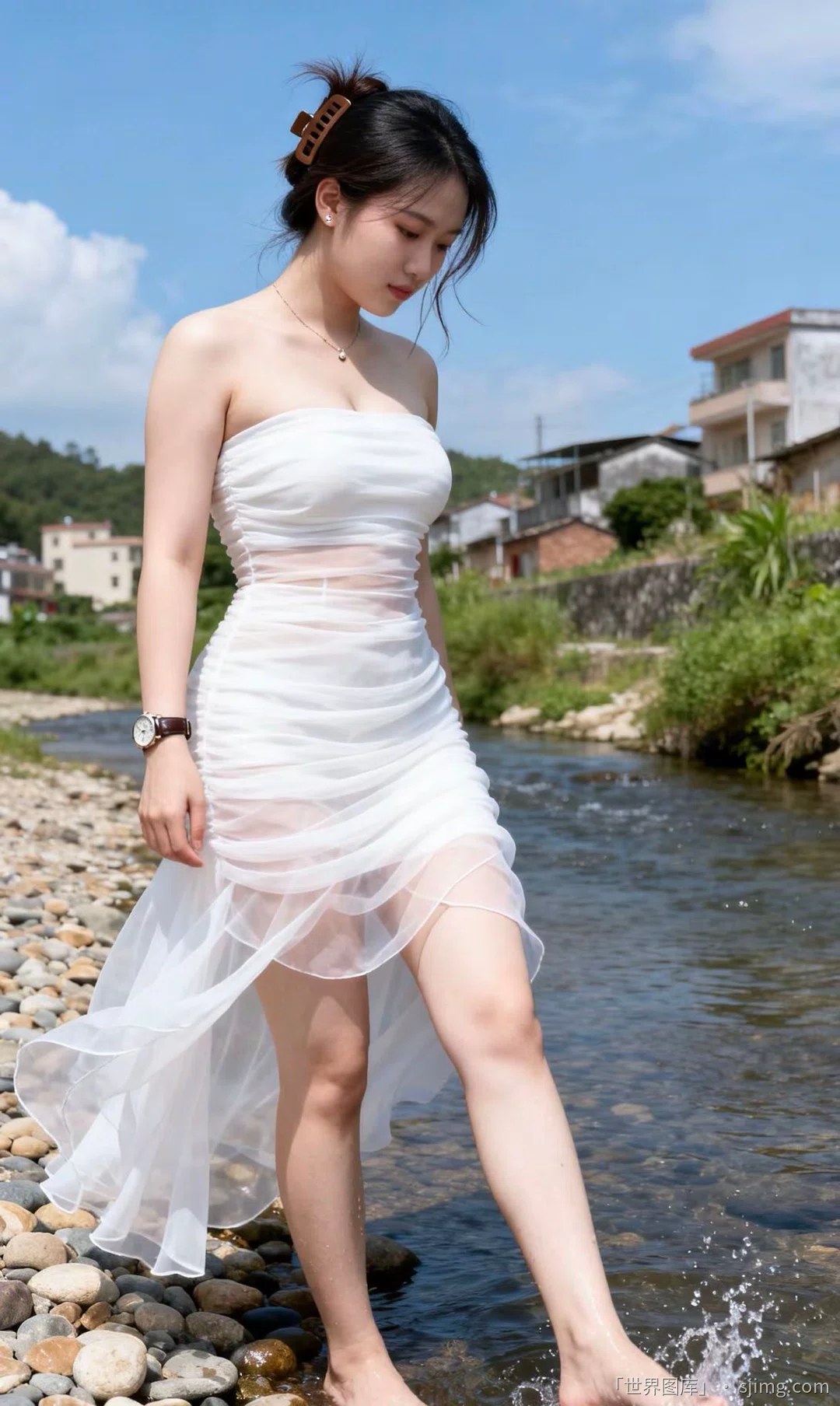 民间美女