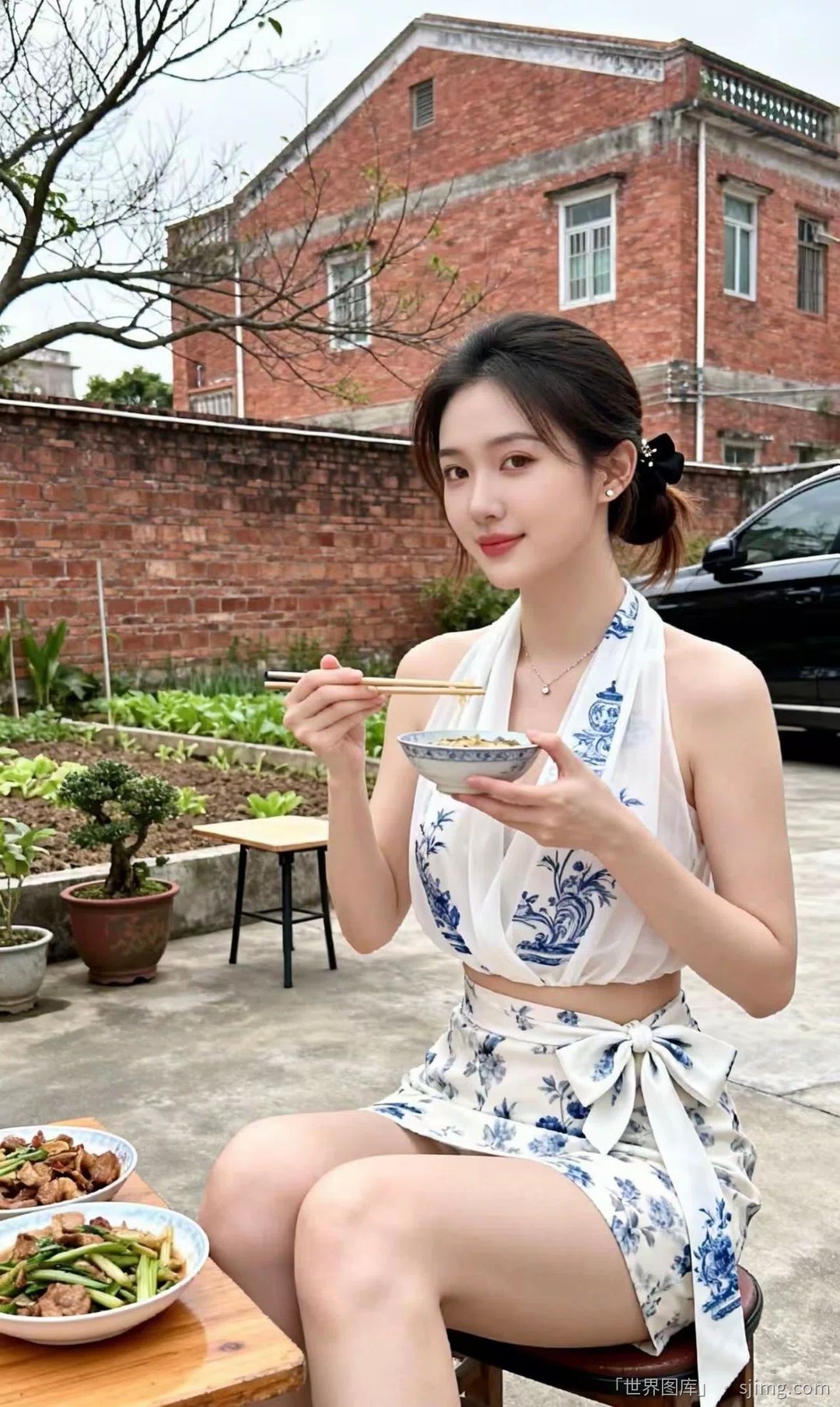 民间美女