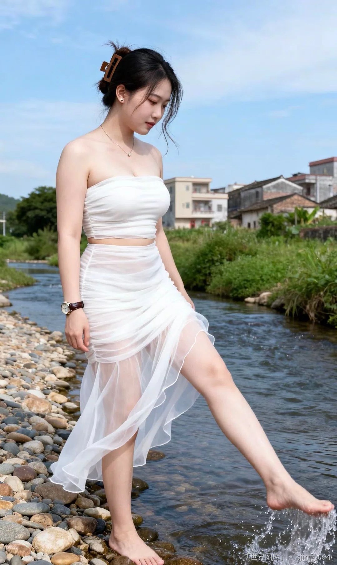 民间美女