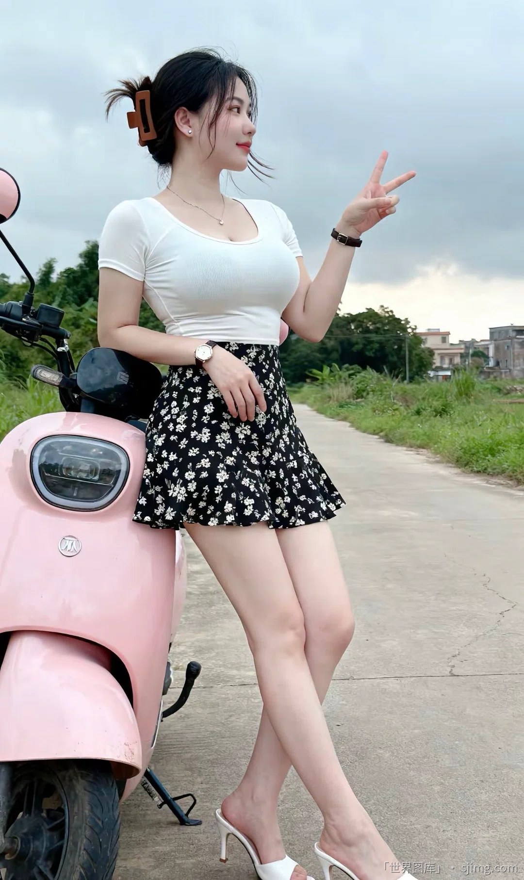 民间美女