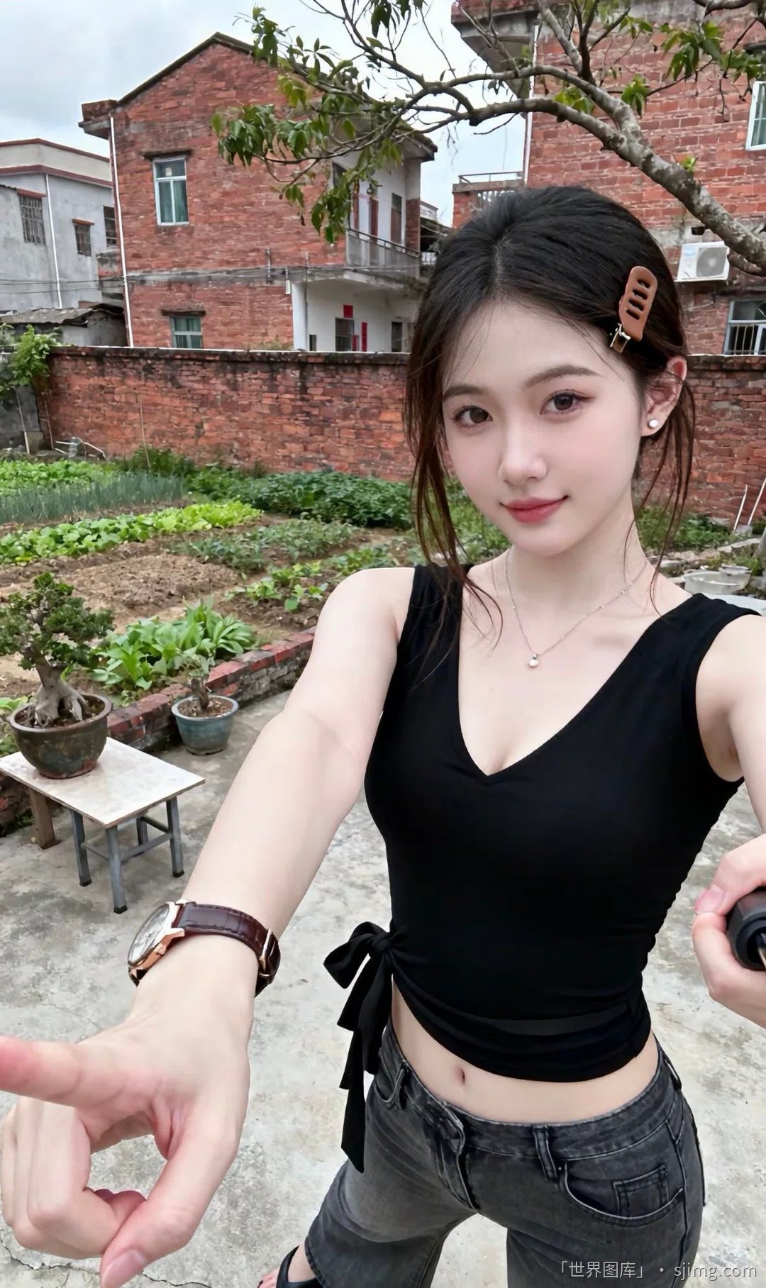 民间美女