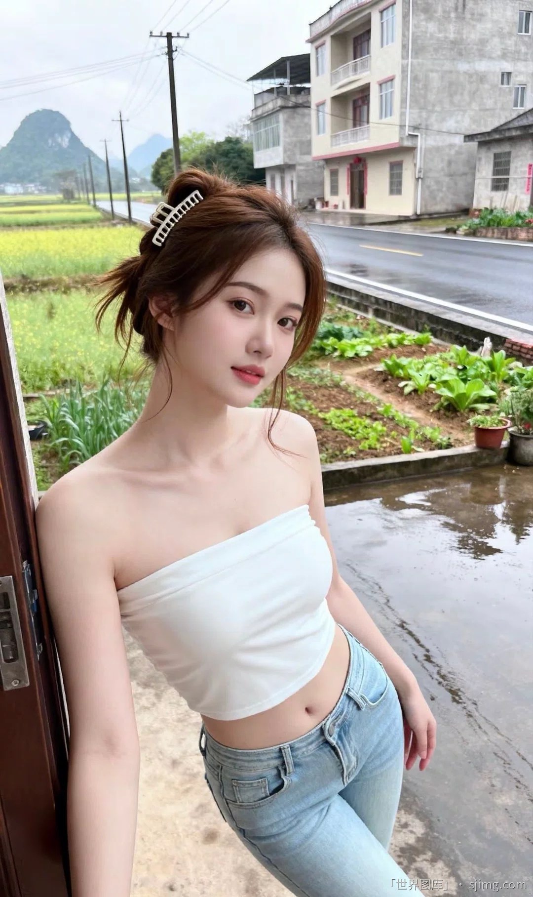 民间美女