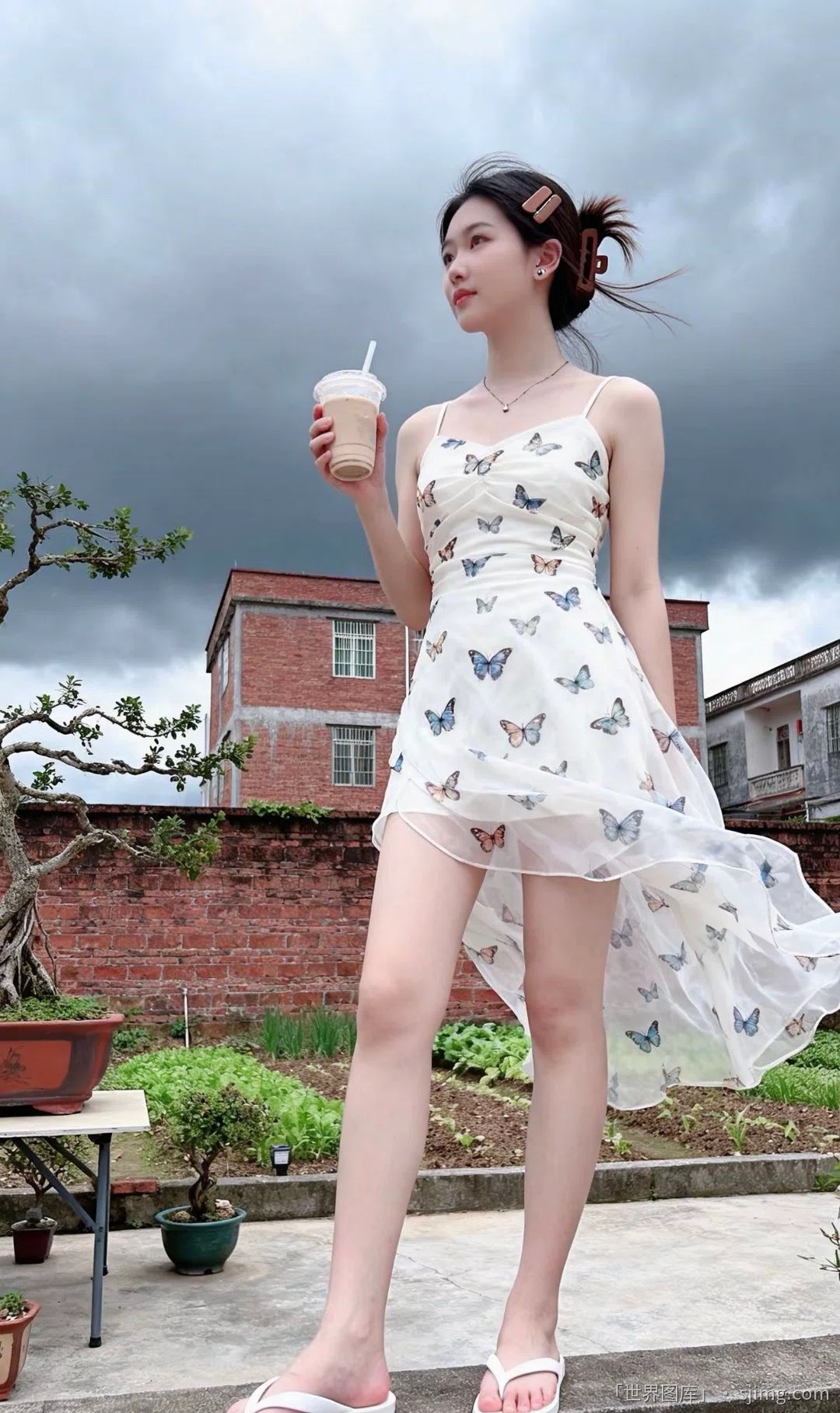 民间美女