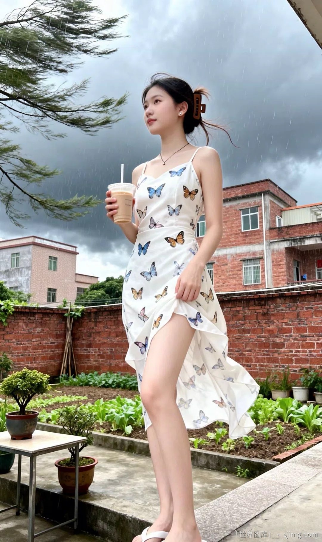 民间美女