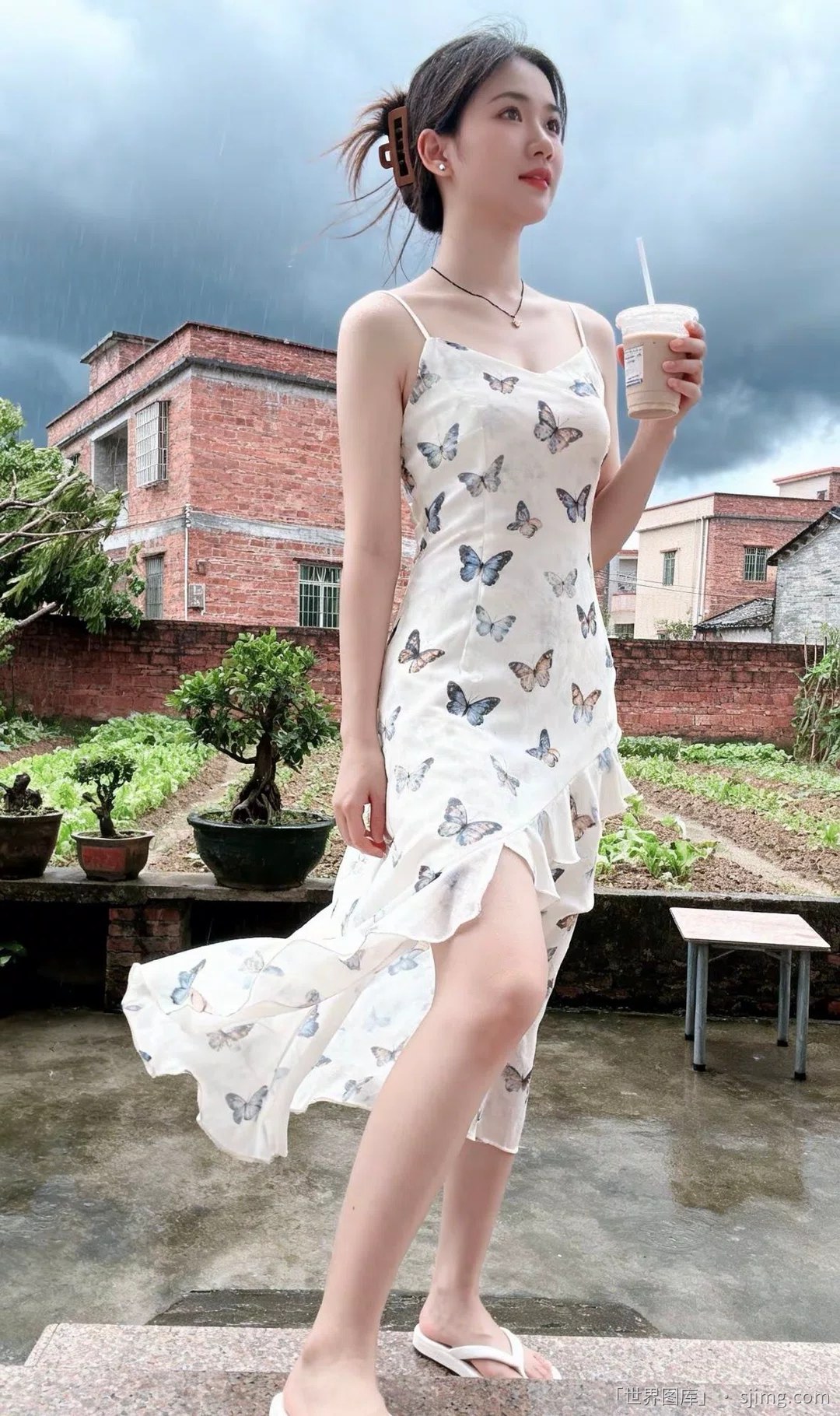 民间美女