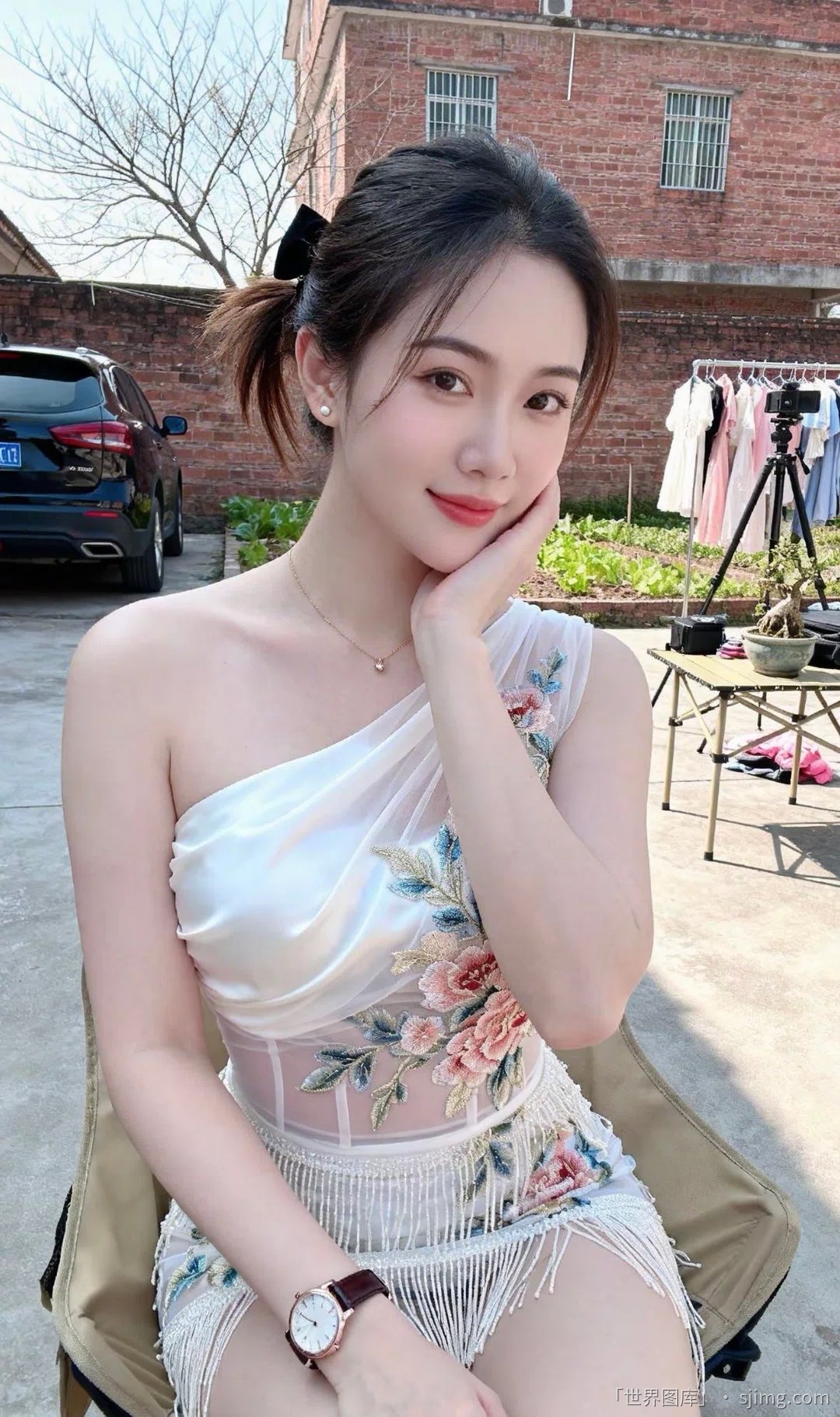 民间美女