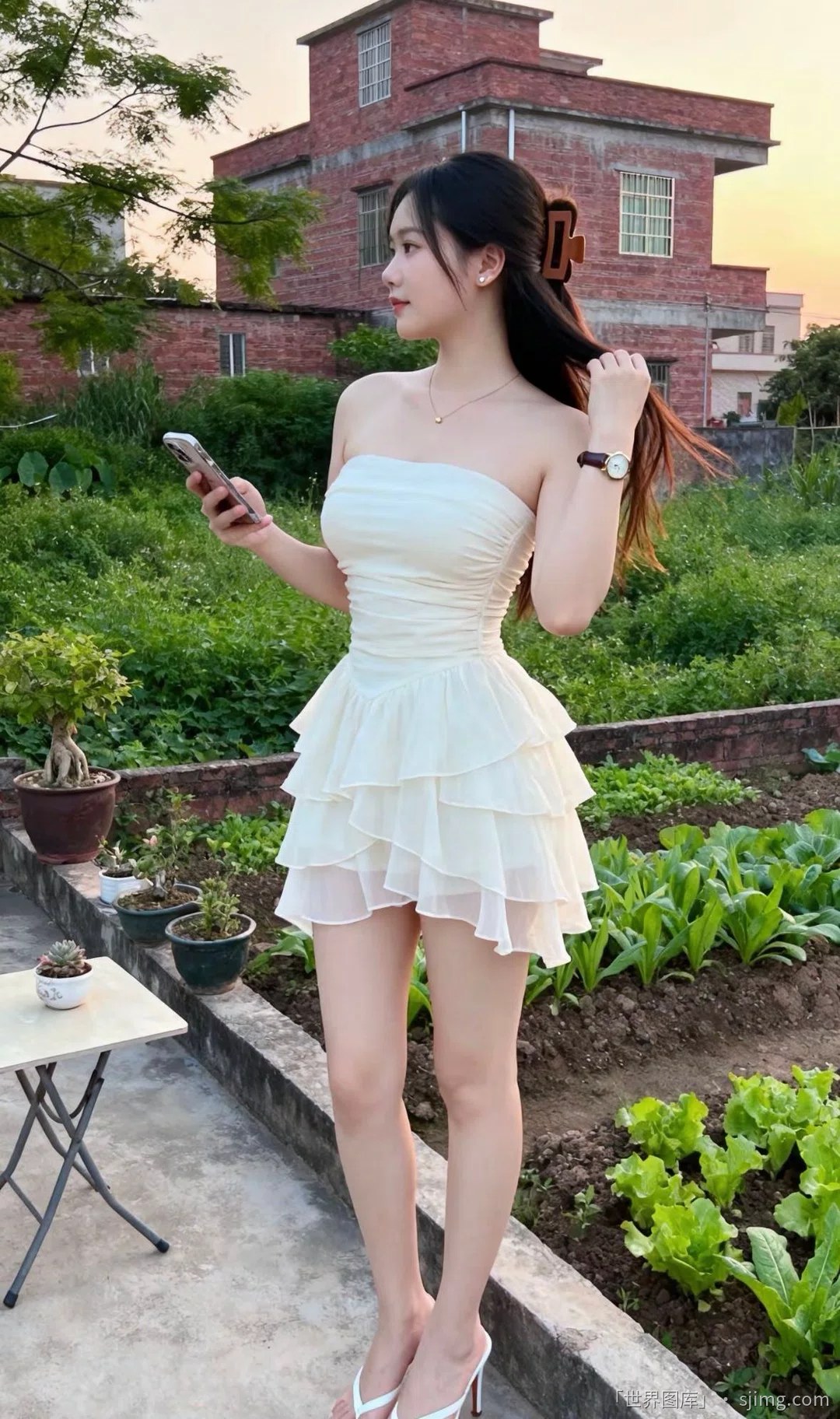 民间美女