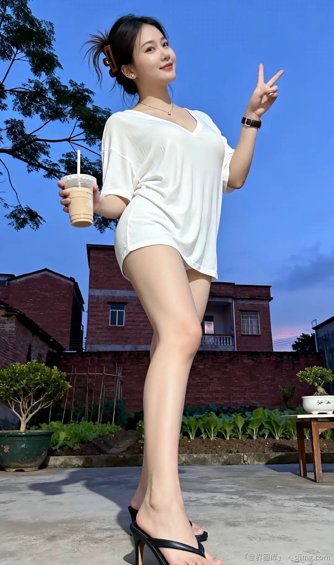 民间美女