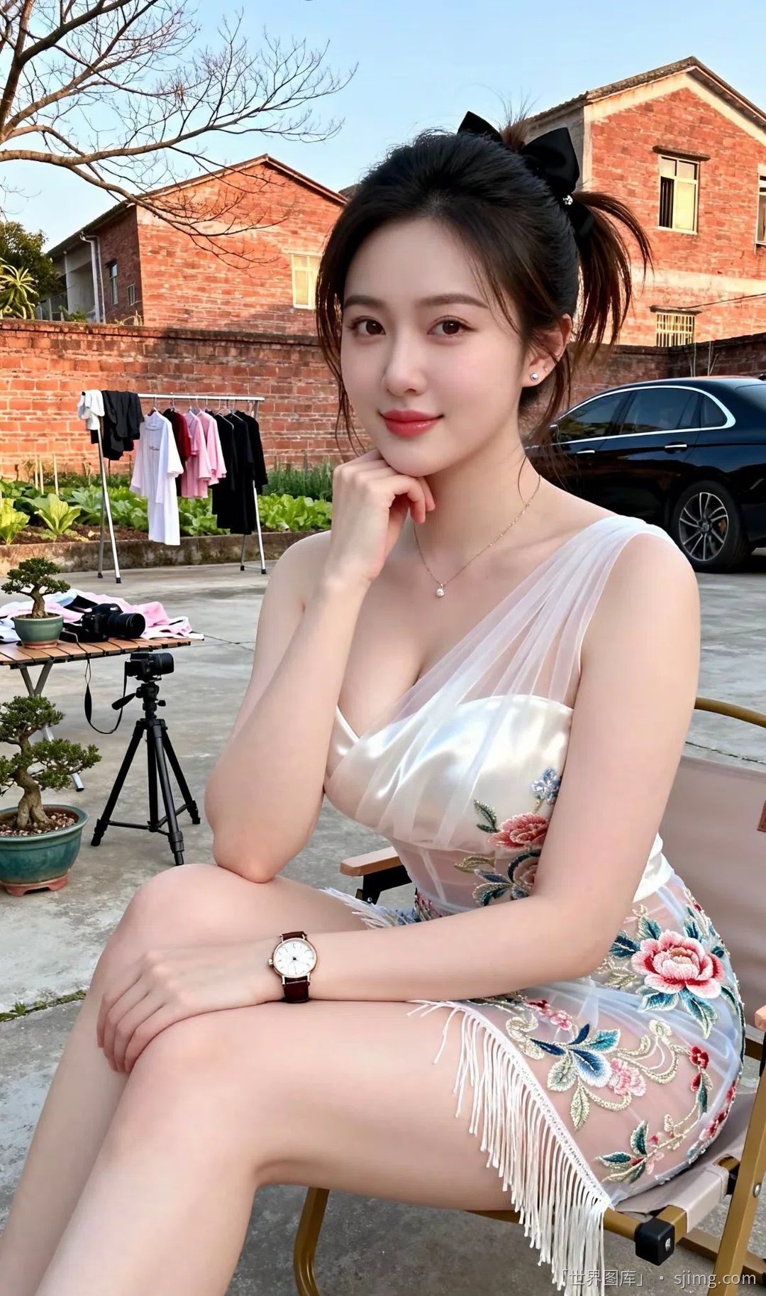 民间美女