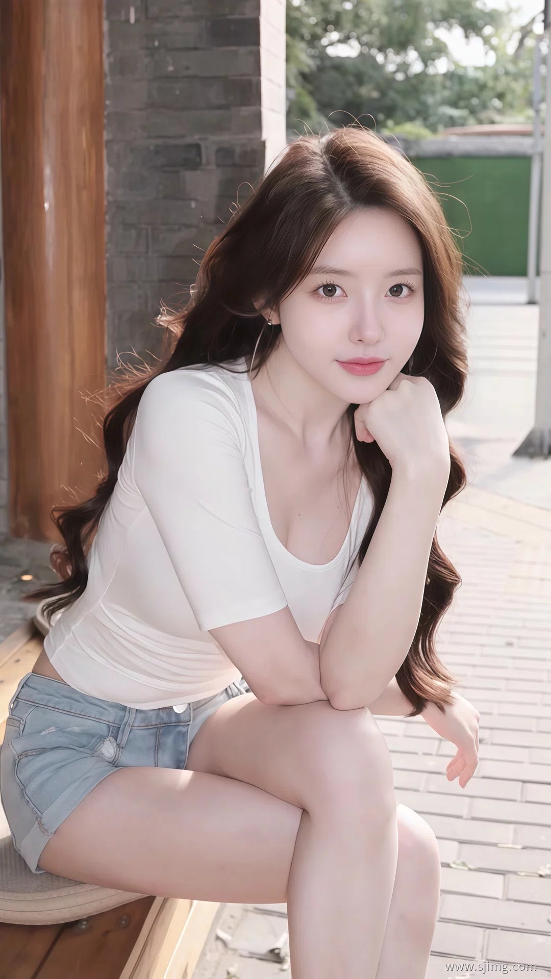 高清美女手机平板壁纸