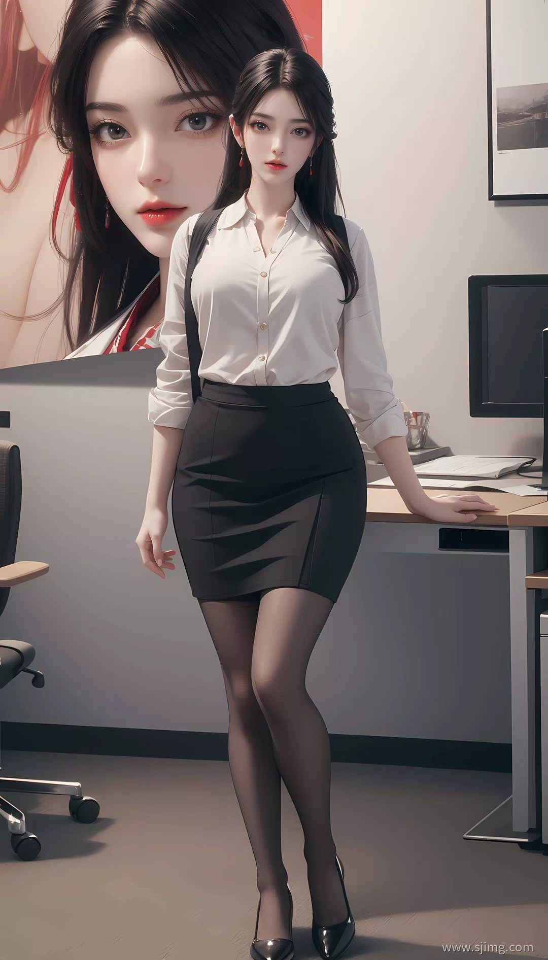 清纯美女 完美身材 高清壁纸