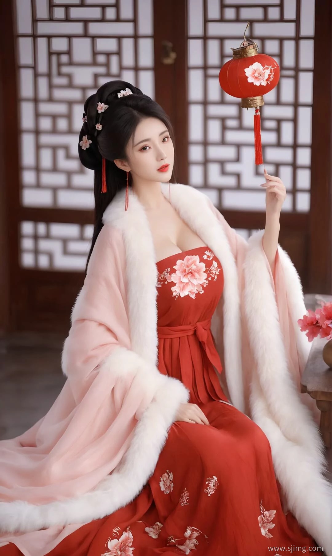 红妆 古装 体验古装的美 4K高清手机平板壁纸