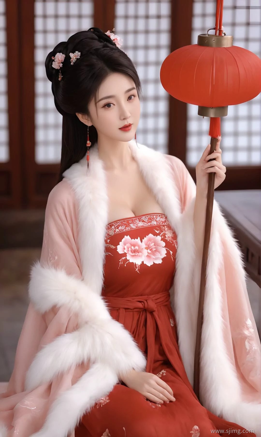 红妆 古装 体验古装的美 4K高清手机平板壁纸