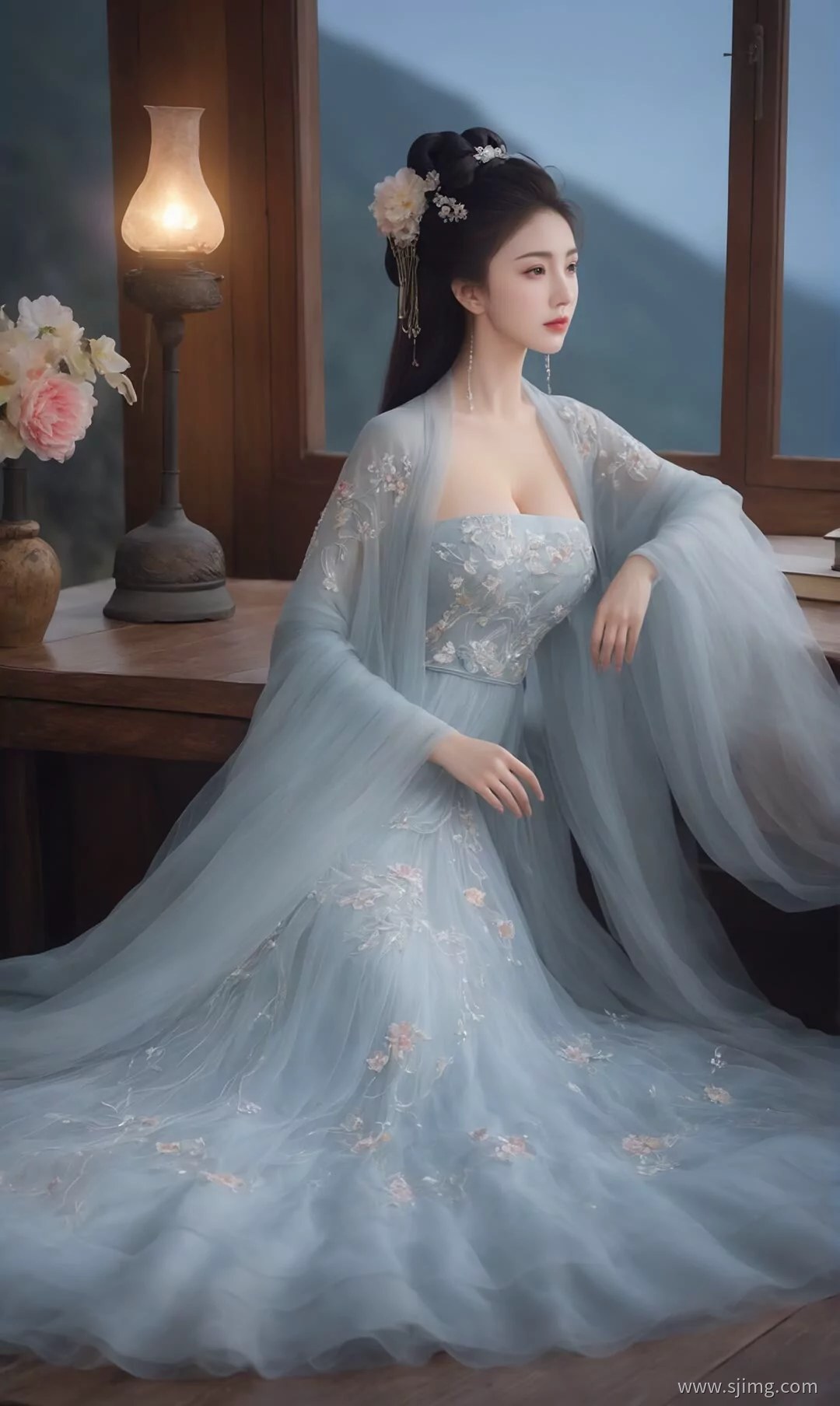 古装美人图集 古风汉服美如画 4K高清手机平板壁纸