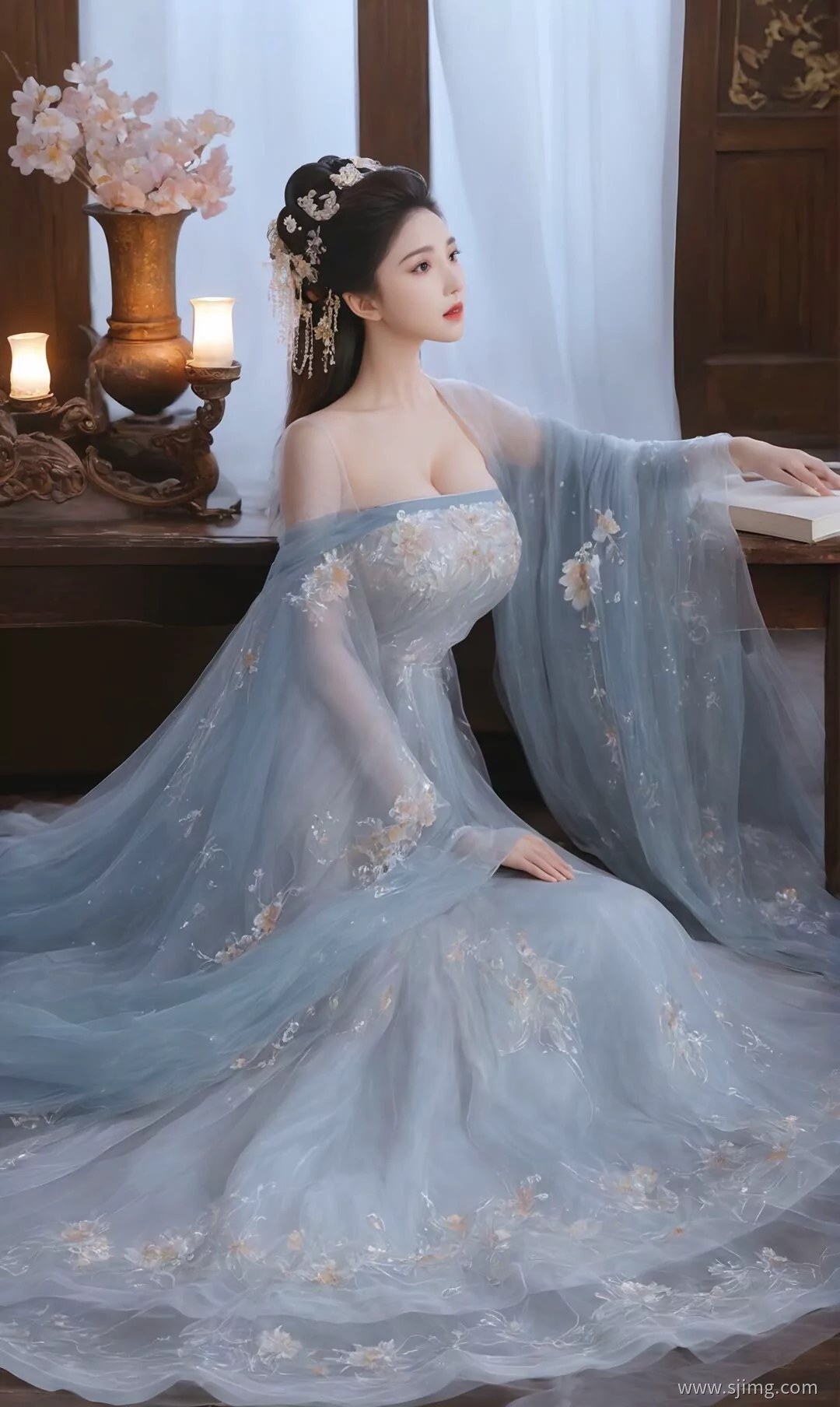 古装美人图集 古风汉服美如画 4K高清手机平板壁纸