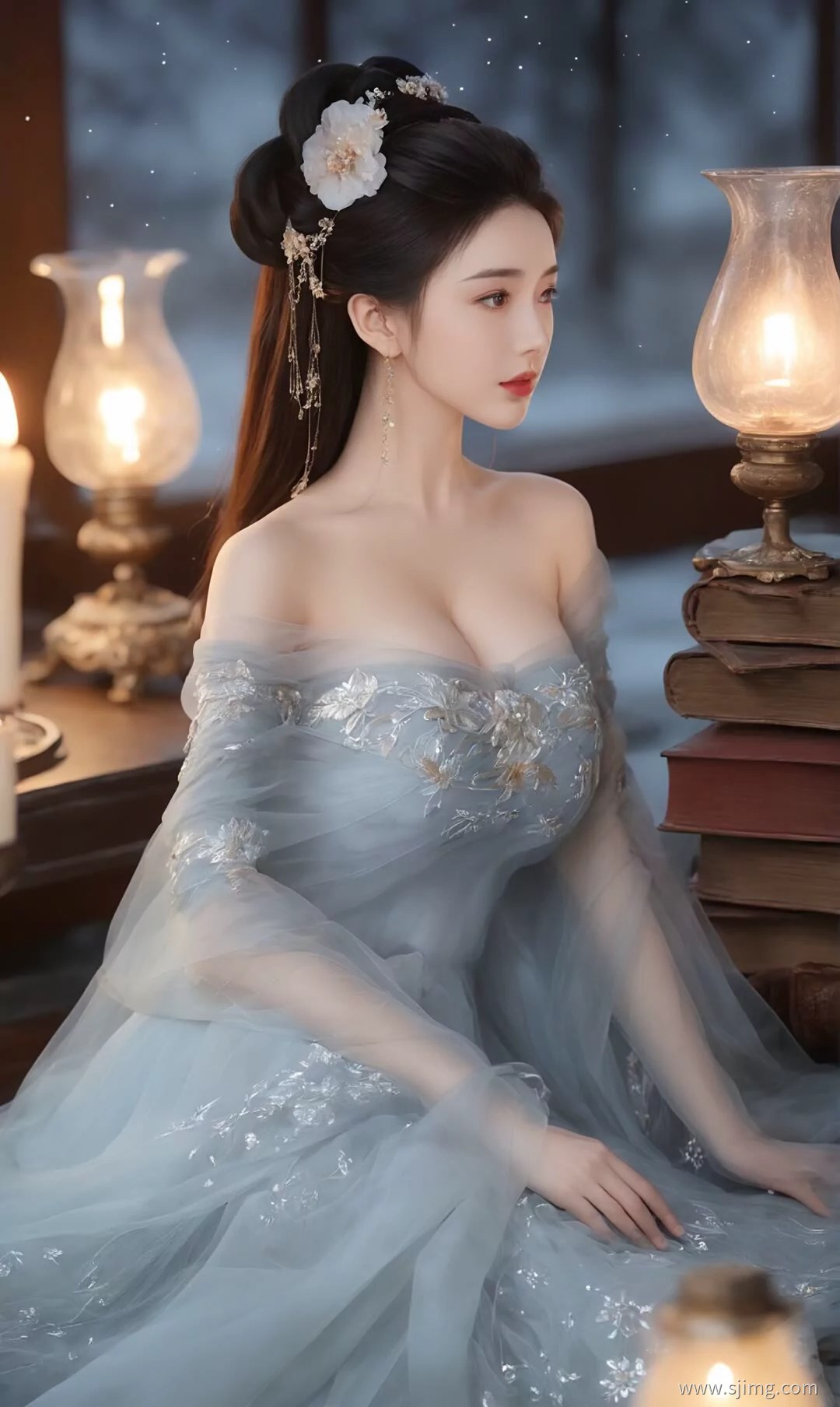 古装美人图集 古风汉服美如画 4K高清手机平板壁纸