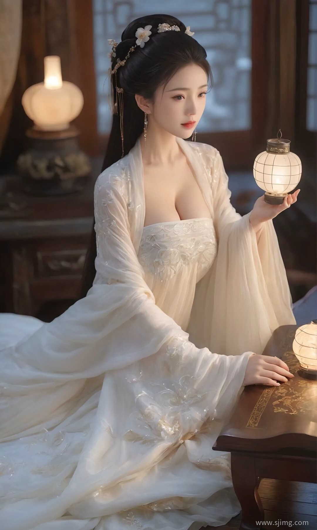 古装美人图集 古风汉服美如画 4K高清手机平板壁纸