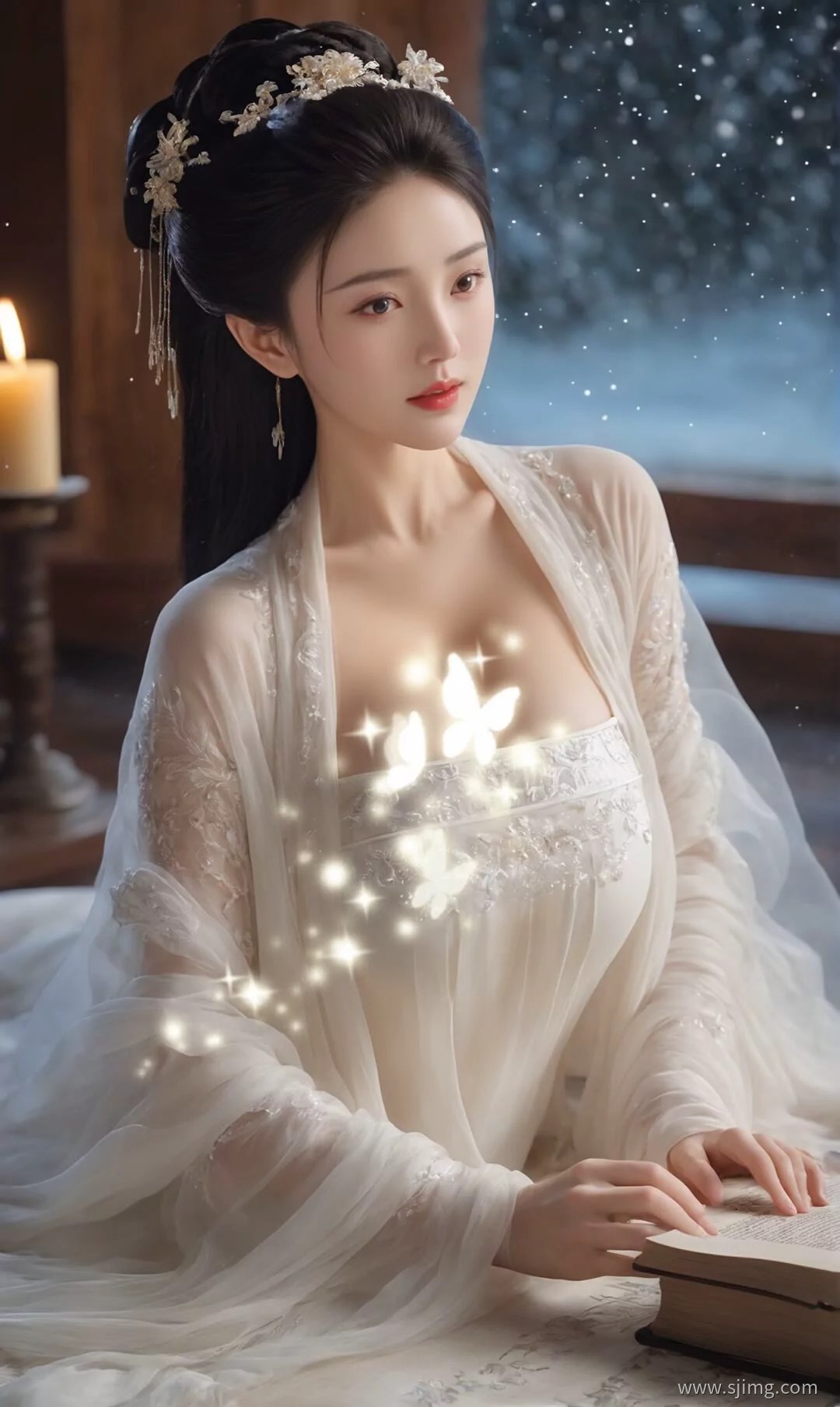 古装美人图集 古风汉服美如画 4K高清手机平板壁纸