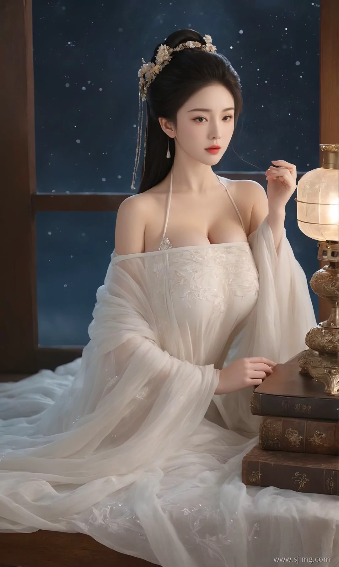古装美人图集 古风汉服美如画 4K高清手机平板壁纸