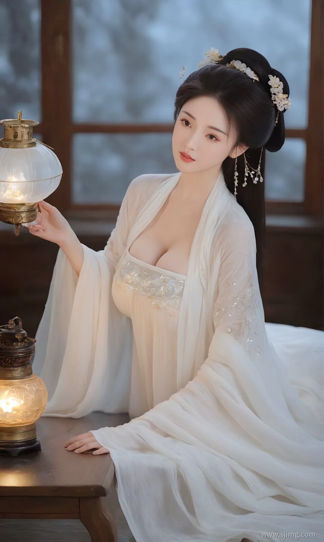 古装美人图集 古风汉服美如画 4K高清手机平板壁纸