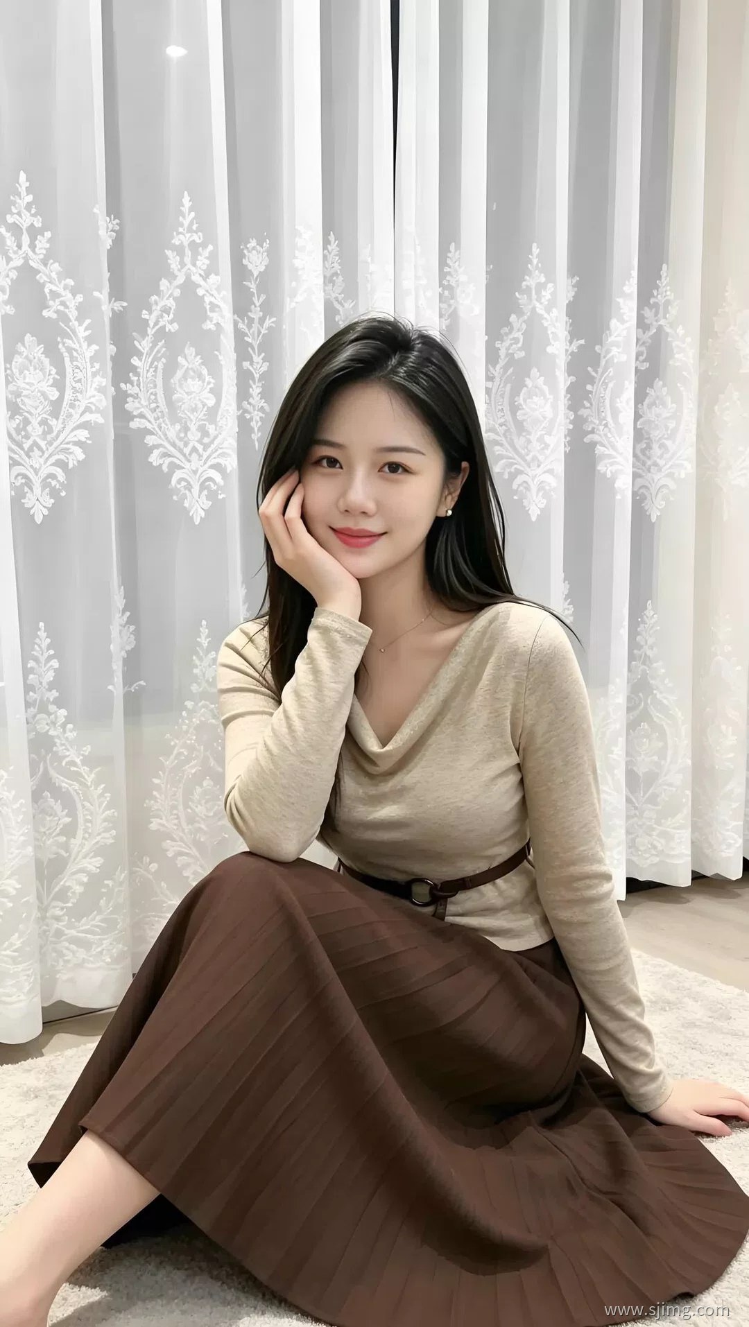 4K高清手机壁纸-气质美女