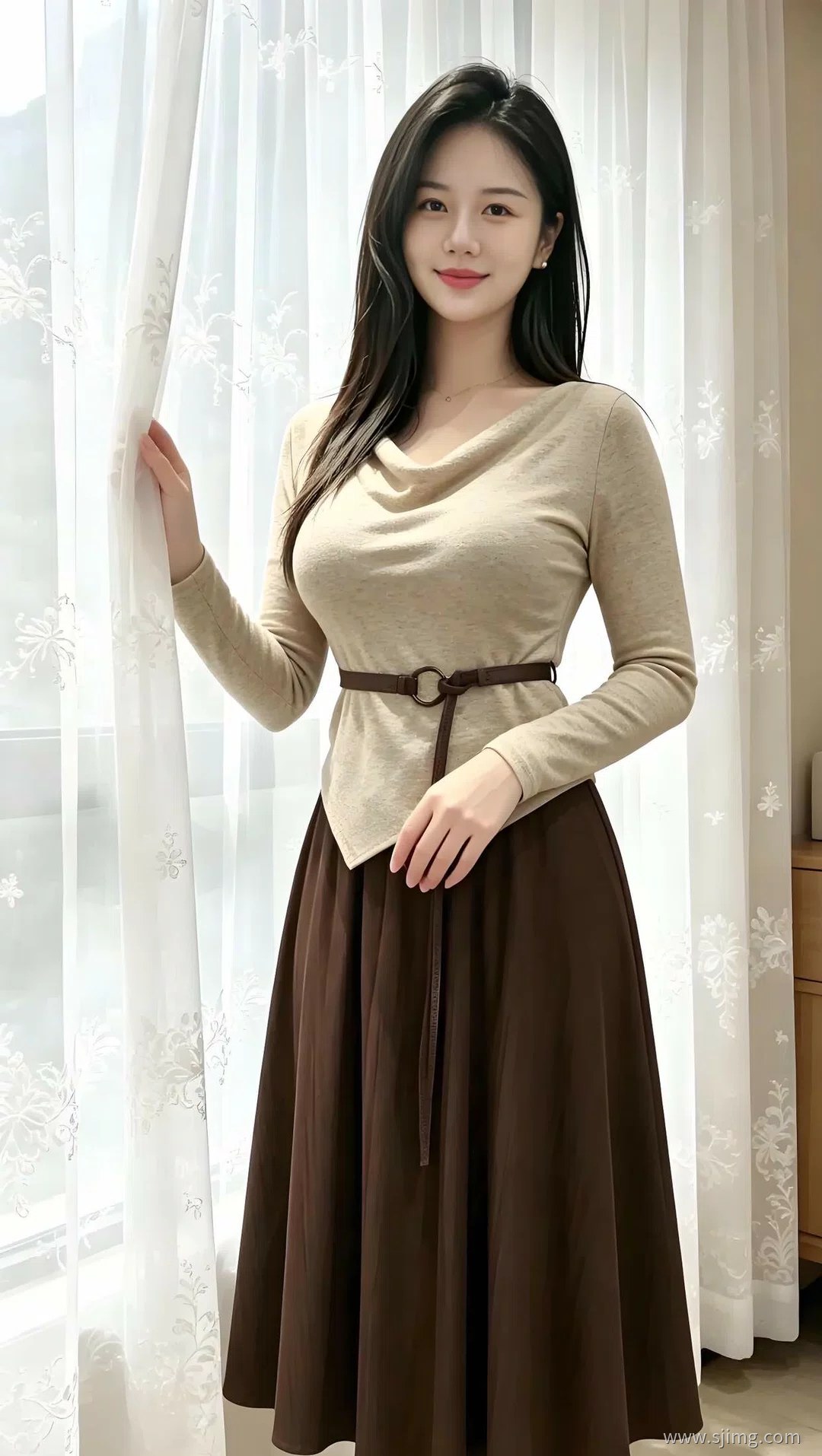 4K高清手机壁纸-气质美女
