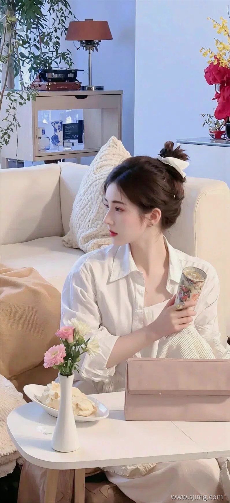 4K高清手机壁纸-气质美女