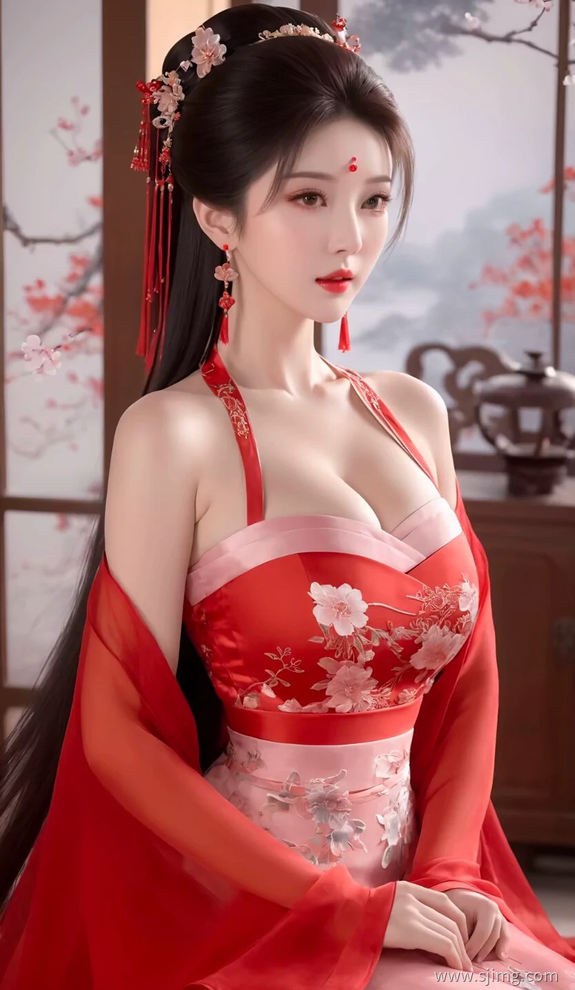 红妆 古装 体验古装的美 4K高清手机平板壁纸