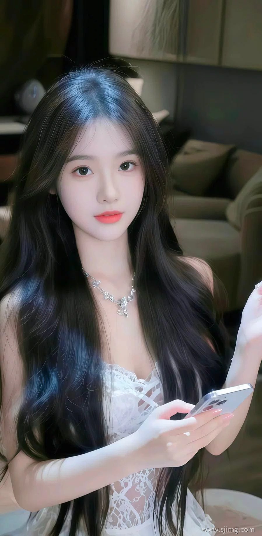 4K高清手机平板壁纸-气质美女