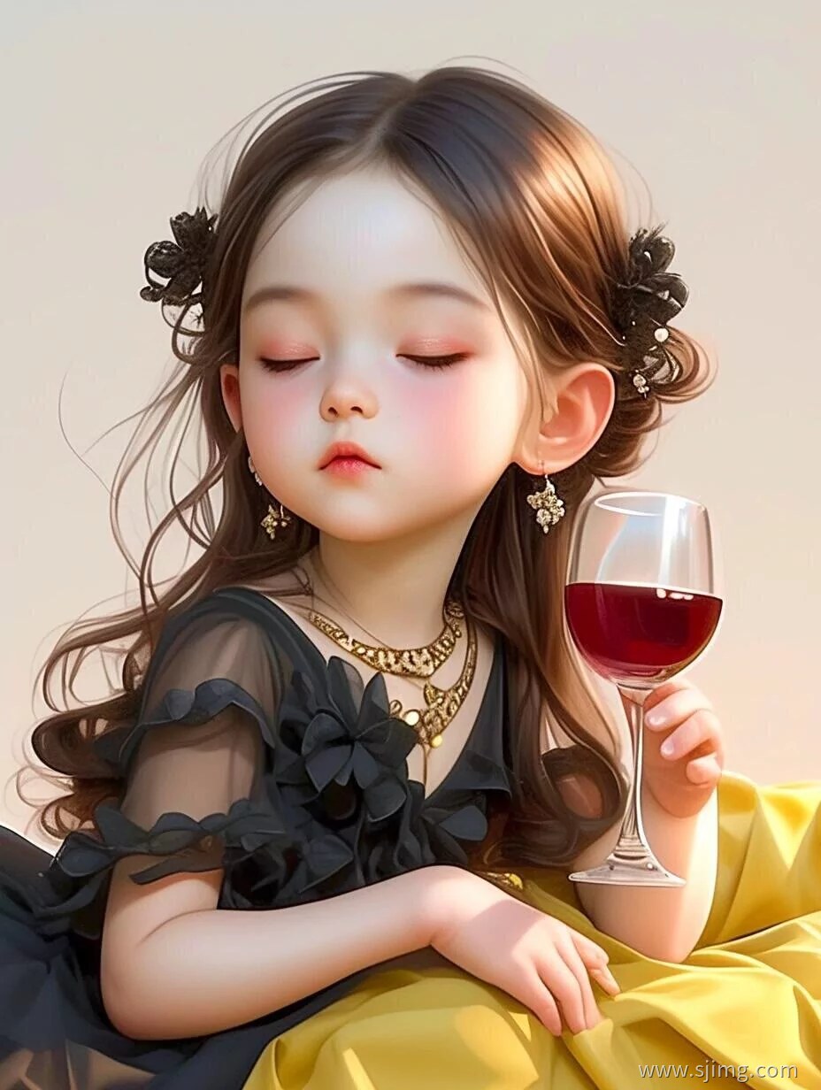 忧郁的小女人 高清手机壁纸 治愈系壁纸