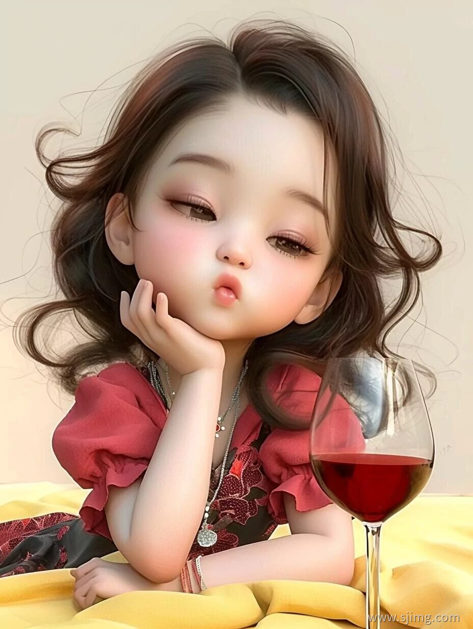 忧郁的小女人 高清手机壁纸 治愈系壁纸