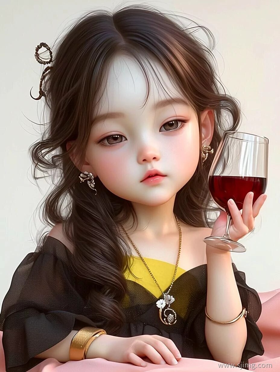 忧郁的小女人 高清手机壁纸 治愈系壁纸