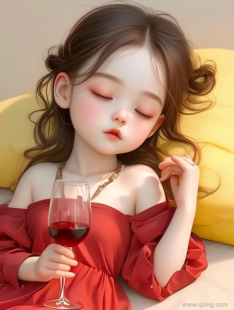 忧郁的小女人 高清手机壁纸 治愈系壁纸